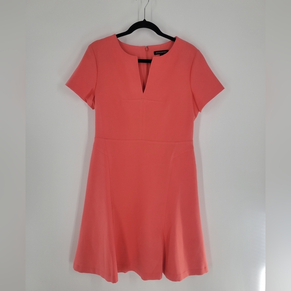 Banana Republic Pink Mini Dress Chic and Vibrant - Picture 1 of 4